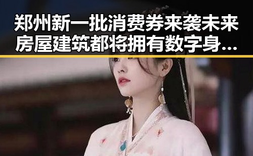 郑州新一批消费券来袭未来房屋建筑都将拥有数字身份证