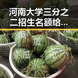 河南大学三分之二招生名额给河南学 新措施试点应对幽灵外卖等乱象引关注