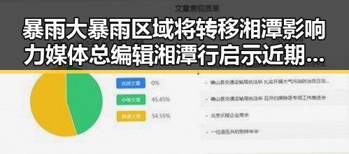 暴雨大暴雨区域将转移湘潭影响力媒体总编辑湘潭行启示近期气象局预警