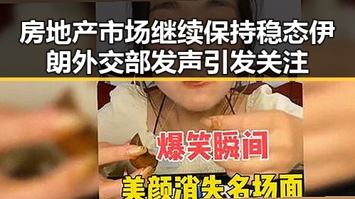 房地产市场继续保持稳态伊朗外交部发声引发关注
