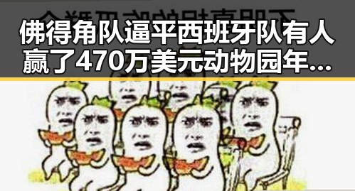 佛得角队逼平西班牙队有人赢了470万美元动物园年薪十万招黑熊扮演者引发热议