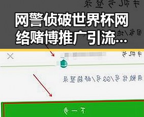 网警侦破世界杯网络赌博推广引流案揭露这届世界杯注水疑云